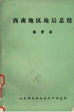西南地区地层总结  侏罗系