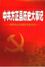 中共<em>方正</em>县历史大事记  1931-2003