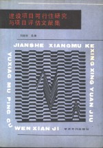 建设<em>项目</em>可行性研究与<em>项目</em><em>评估</em>文献集