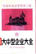 独联体及波罗的海三国大中型企业大全  第5分册  木材、轻工与