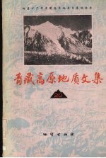 <em><em>青藏</em><em>高原</em></em>地质文集  20  “三江”论文专辑