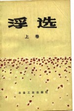 浮选 <em>纪念</em>A.M.高登<em>文集</em> 上