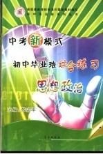 中考新模式初中毕业班综合练习  思想政治