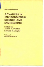 Advances <em>in</em> enviromental science <em>and</em> eng<em>in</em>eer<em>in</em>g