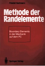 METHODE DER RANDELEMENTE BOUNDARY ELEMENTS IN DER MECHANIK AUF DEM <em>PC</em>