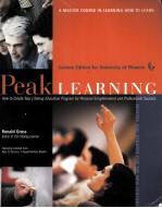 Peak learning : <em>how</em> <em>to</em> create <em>your</em> lifelong education program for per<em>s</em>onal enlightenment and pr<em>of</em>e<em>s</em><em>s</em>