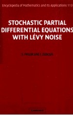 STOCHASTIC <em>PARTIAL</em> <em>DIFFERENTIAL</em> <em>EQUATION</em>S WITH LEVY NOISE
