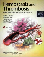 HEMOSTASIS AND THROMBOSIS BASIC <em>PRINCIPLES</em> AND CLINICAL PRACTICE SIXTH EDITION