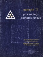 CA<em>N</em>CAM 77 P<em>R</em>OCEEDI<em>N</em>GS COMPTES <em>R</em>E<em>N</em>DUS VOL.1
