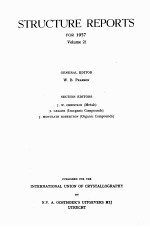 <em>STRUCTURE</em> REPORTS FOR 1957 VOL.21