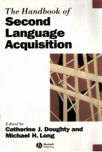 <em>The</em> Handbook <em>Of</em> Second <em>Language</em> Acquisition