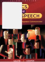 THE BASICS OF SPEECH LEARNING TO BE A CO<em>M</em>PETENT CO<em>M</em><em>M</em>UNICATOR THIRD EDITION