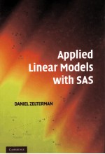 APPLIED LINEAR <em>MODELS</em> WITH SAS