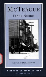 MCTEAGUE  A Story of San Francisco <em>Frank</em> Norris  Second Edition
