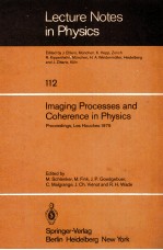 IMAG<em>IN</em>G PROCESSES <em>AND</em> COHERENCE <em>IN</em> PHYSICS