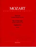 Trio in E <em>f</em>lat major <em>f</em>or piano clarinet and viola kv 498 ba5325