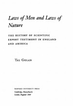 LAWS <em>OF</em> MEN AND LAWS <em>OF</em> NATURE