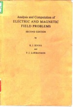 Analysis and Com<em>p</em>utation of Electric and Magnetic Field <em>P</em>roblems SecondEdition K.J.Binns and <em>P</em>.J.Law