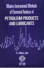 Modern Instrumental <em>Methods</em> <em>of</em> Elemental <em>Analysis</em> <em>of</em> Petroleum Products  and Lubrucants STP 1109