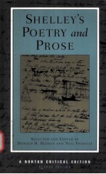 SHELLEY'S POETRY AND PROSE  AUTHORITATIVE TEXTS CRITICSM SECOND <em>EDITION</em>