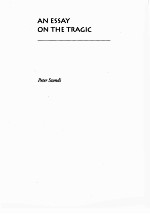 AN ESSAY <em>ON</em> THE TRAGIC