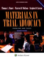 <em>MATERIALS</em> IN TRIAL ADVOCACY  <em>PROBLEMS</em> <em>AND</em> CASES  SEVENTH EDITI<em>ON</em>