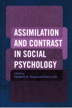ASSIMILATION AND CONTRAST IN SOCIAL PSYC<em>H</em>OLOGY