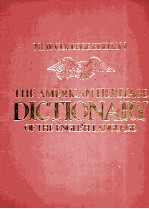 <em>THE</em> AMERICAN HERITAGE DICTIONARY <em>OF</em> <em>THE</em> ENGLISH <em>LANGUAGE</em>