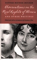 observati<em>on</em>s <em>on</em> the real rights of women and other writings