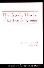 THE E<e<em>m</em>>R</e<em>m</em>>GODIC THEO<e<em>m</em>>R</e<em>m</em>>Y OF LATTICE SUBG<e<em>m</em>>R</e<em>m</em>>OUPS