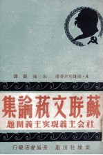 苏联<em>文艺</em>论集  社会<em>主义</em>现实<em>主义</em>的问题