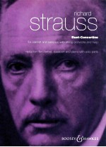 Duet-Concertino for clarinet and bassoon <em>with</em> strings orchestra and harp reduction for clarinet bass
