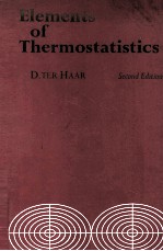 ELEMENTI <em>OF</em> THERMOSTAISTICS <em>SECOND</em> <em>EDITION</em>