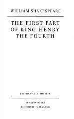THE FIRST PART <em>OF</em> K<em>IN</em>G HENRY THE <em>FOURTH</em>