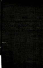 The personnel <em>function</em> <em>in</em> educational adm<em>in</em>istration