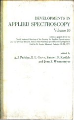 Developments in <em>Applied</em> Spectroscopy Vol.10.1972.