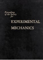 PROCEED<em>IN</em>GS <em>OF</em> THE SOCIETY FOR EXPERIMENTAL MECHANICS <em>VOLUME</em> XLI