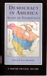 <em>D</em>EMOCRACY <em>IN</em> AMERICA ALEXIS <em>D</em>E TOCQUEVILLE