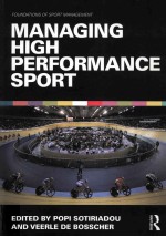 managing <em>high</em> performance sport
