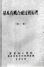 基本有机<em>合成</em>过程原理  第1册