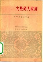 火热的大家庭  <em>辽宁</em>报告文学选
