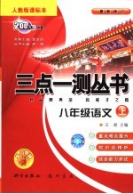 三点一测丛书  语文  八年级  上  人教版课标本  修订版