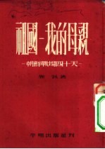 新文学丛刊  祖国  我的母亲