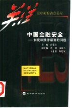 中国金融安全  制度和操作层面的问题