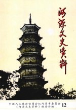 河源文史资料  第12辑