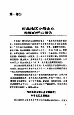西北地区乡镇<em>企业</em>发展研究