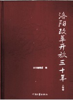 洛阳改革开放三十年  人物卷