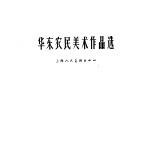 华东农民<em>美术</em>作品选