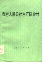 农村<em>人民</em>公社生产大队会计