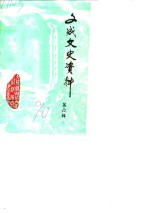 <em>文成</em>文史资料  第6辑